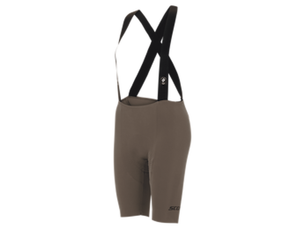 SCOTT Ultd ++++ Bib Shorts - Cykelshorts m/pude - Dame - Wood Grey - Str. XS