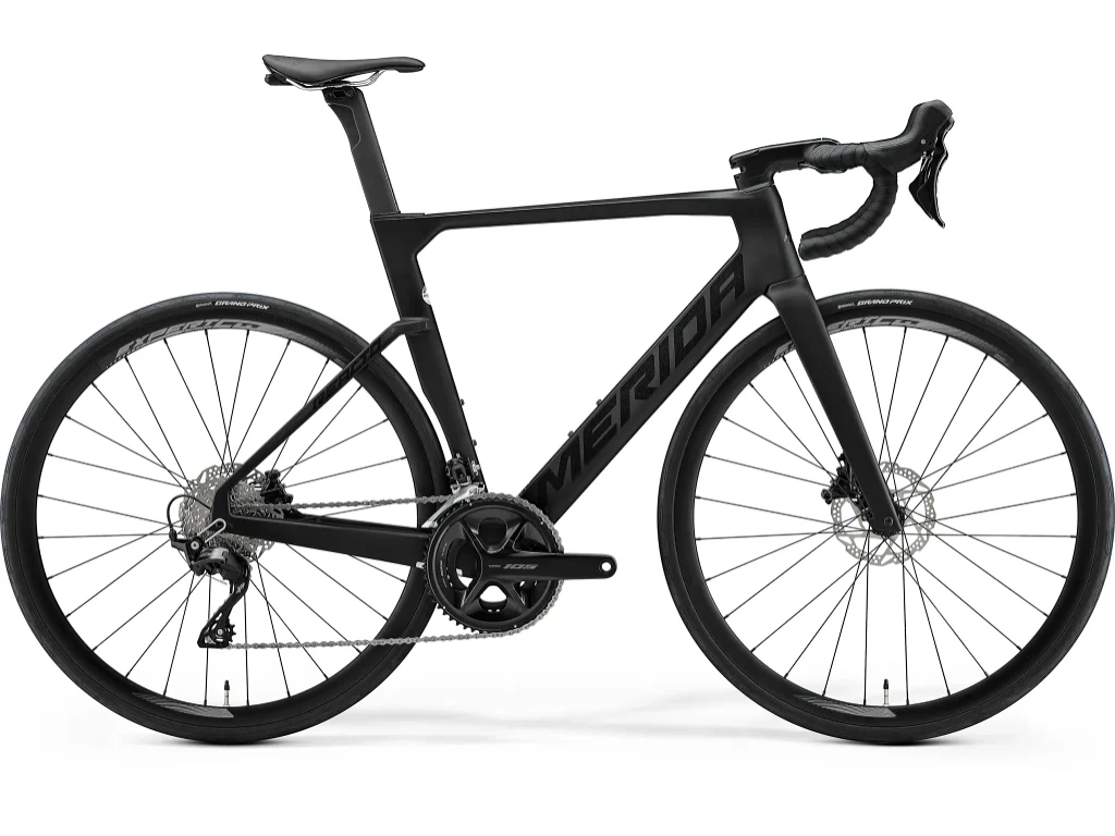 Merida Reacto 4000 racercykel carbon silk black/glossy dark silver