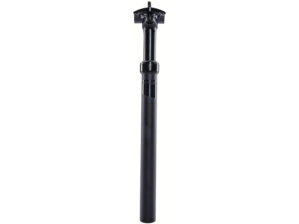 CONTEC Nara - Affjedret sadelpind - 50 mm vandring - Ø 31,6 mm - 350 mm - Sort