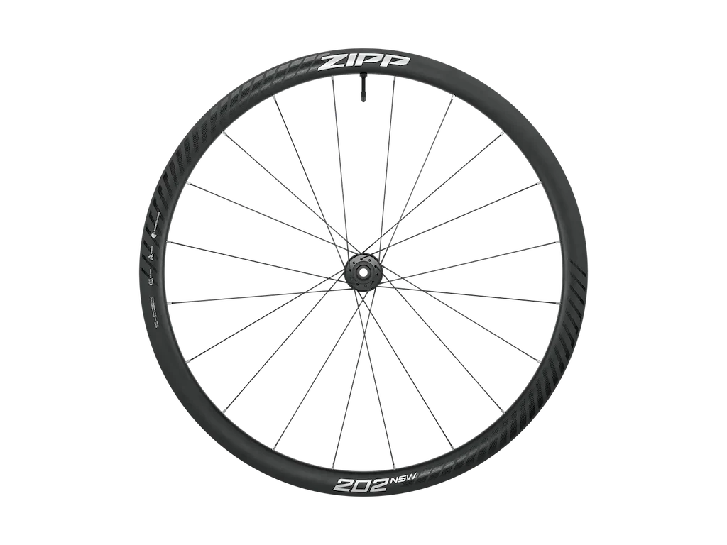 Zipp 202 SW 700c forhjul 12x100mm e-thru disc centerlock