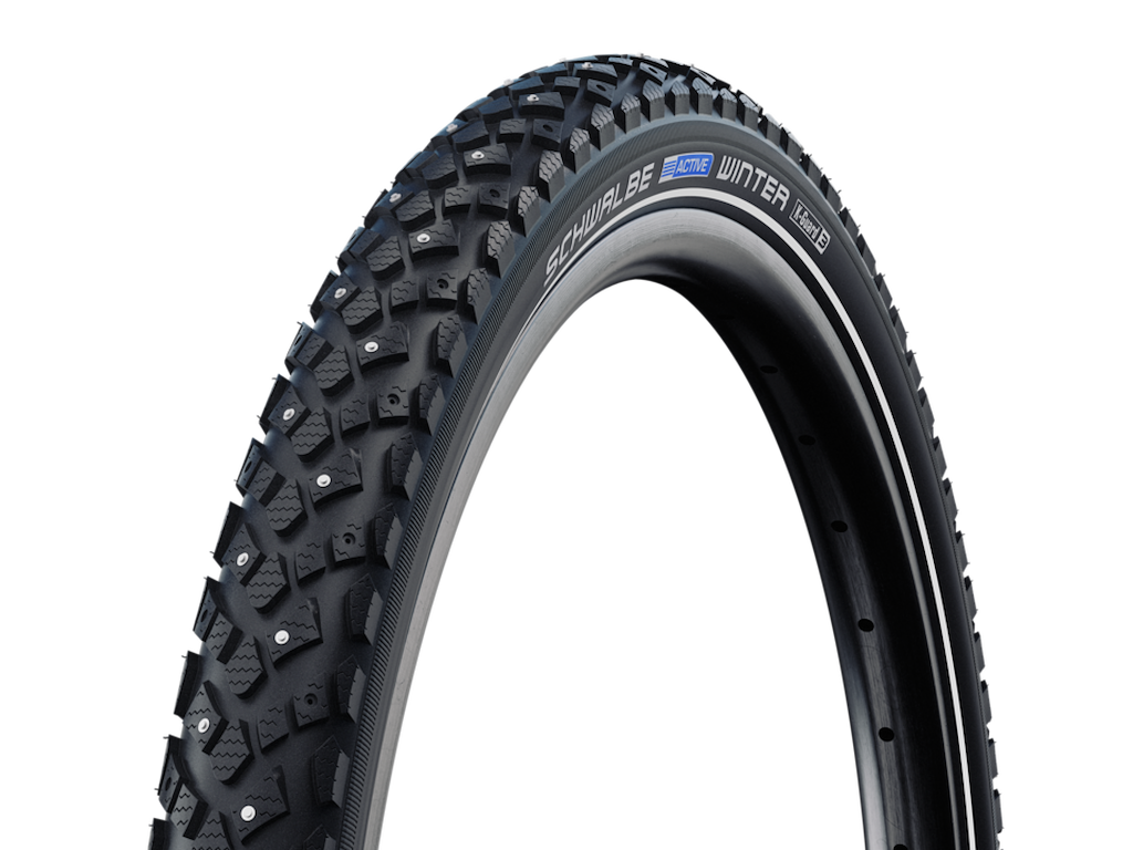 Schwalbe Marathon Winter pigdæk - tråddæk - 27,5x2,00 (50-584) - med 104 pigge