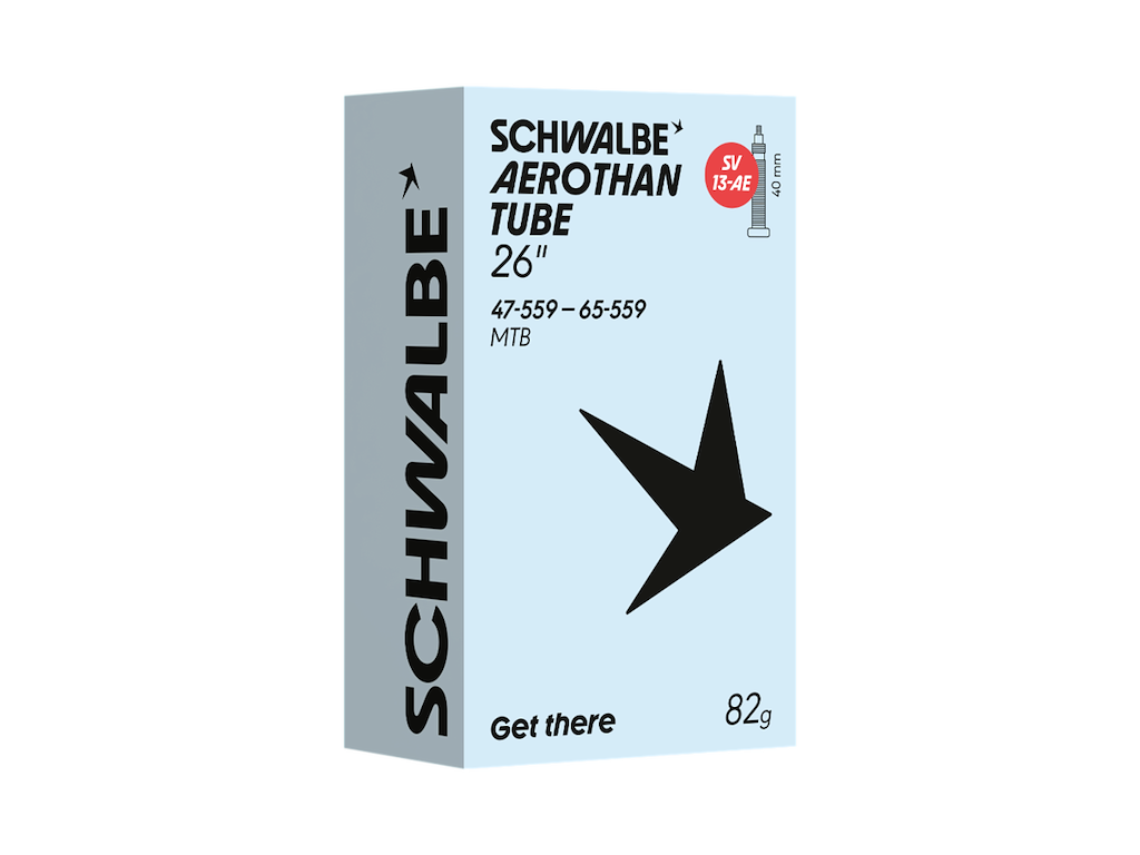 Schwalbe Aerothan slange 26" (47/65-507) med SV ventil - SV13-AE