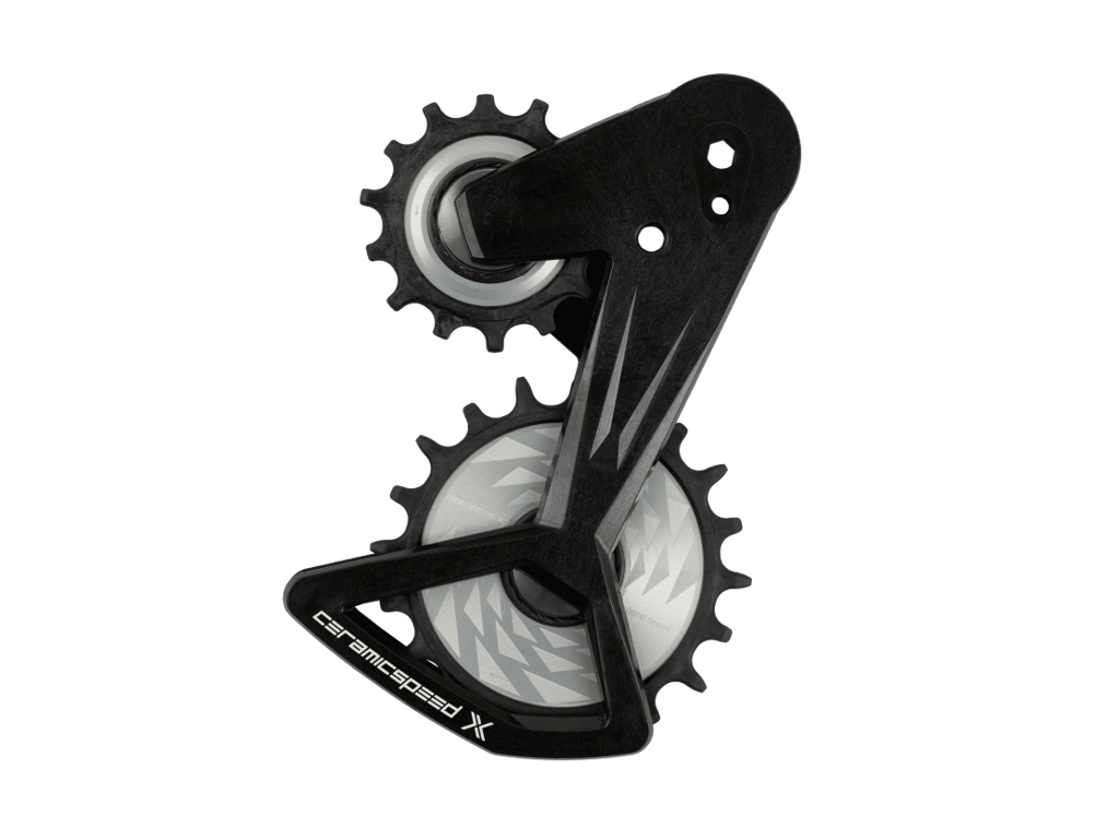 CeramicSpeed OSPW X ALPHA til SRAM RED XPLR E1 Sølv