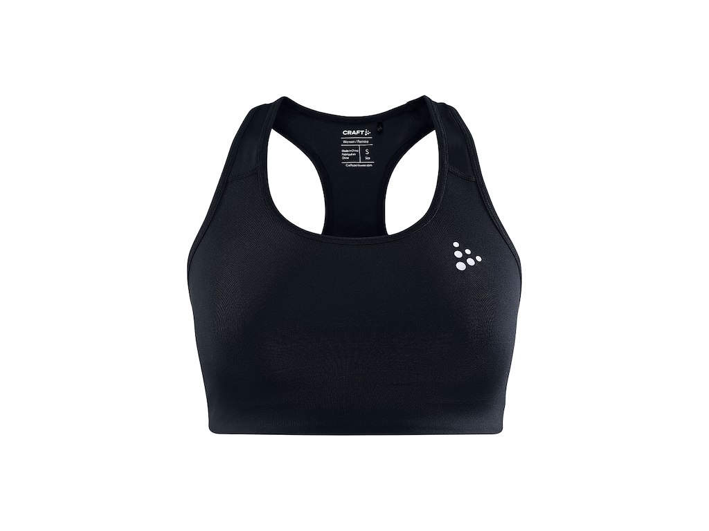 Craft BH Classic Training Bra Sort polyester Medium Dame