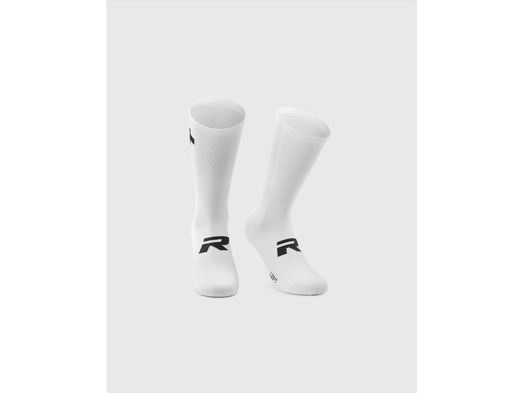 Assos R S11 twin pack cykelstrømper hvid unisex