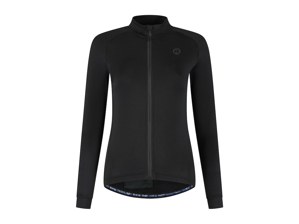 Rogelli Essential II Cykeltrøje med lange ærmer - Dame - Sort - Str. 2XL