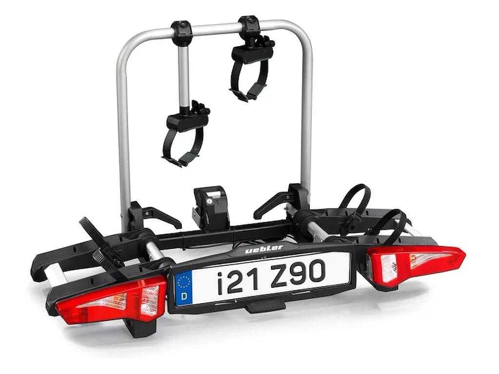 Uebler i21 Z90 Cykelholder til 2 cykler med 90 ° fold-down function