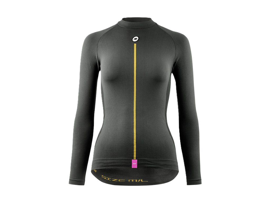 Assos Spring Fall LS Skin Layer P1 - Baselayer - Lange ærmer - Dame - Anthracite Grey - II
