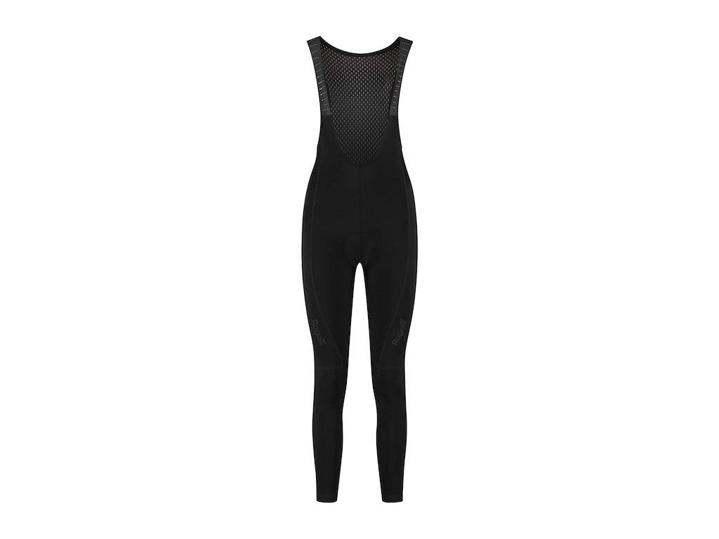 Rogelli Essential II Lange bukser med seler - Dame - Sort - Str. 2XL
