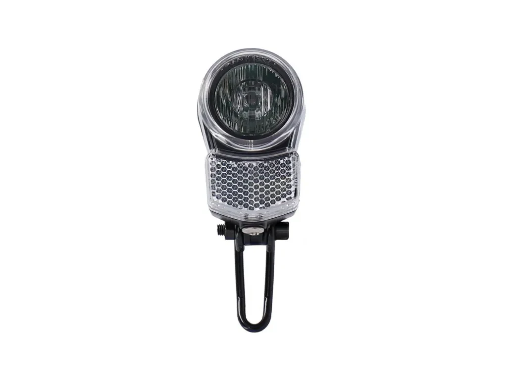 XLC Forlygte CL-F24 med batterier - LED 10/25 LUX og refleks