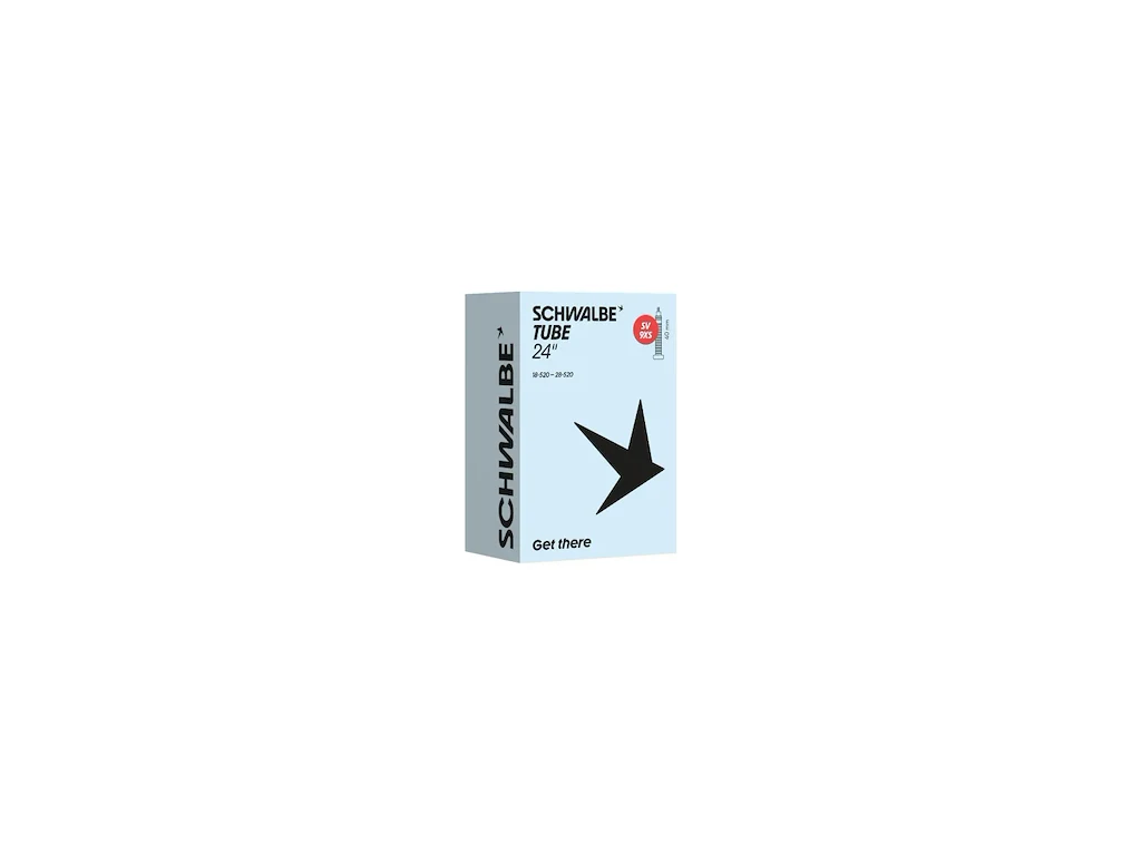 Schwalbe slange 24 x 0,75-1,10 med 40mm lang Racerventil SV9XS
