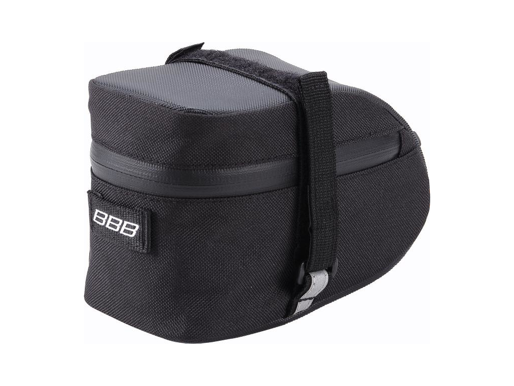 BBB EasyPack M sadeltaske med velcro vandtæt sort