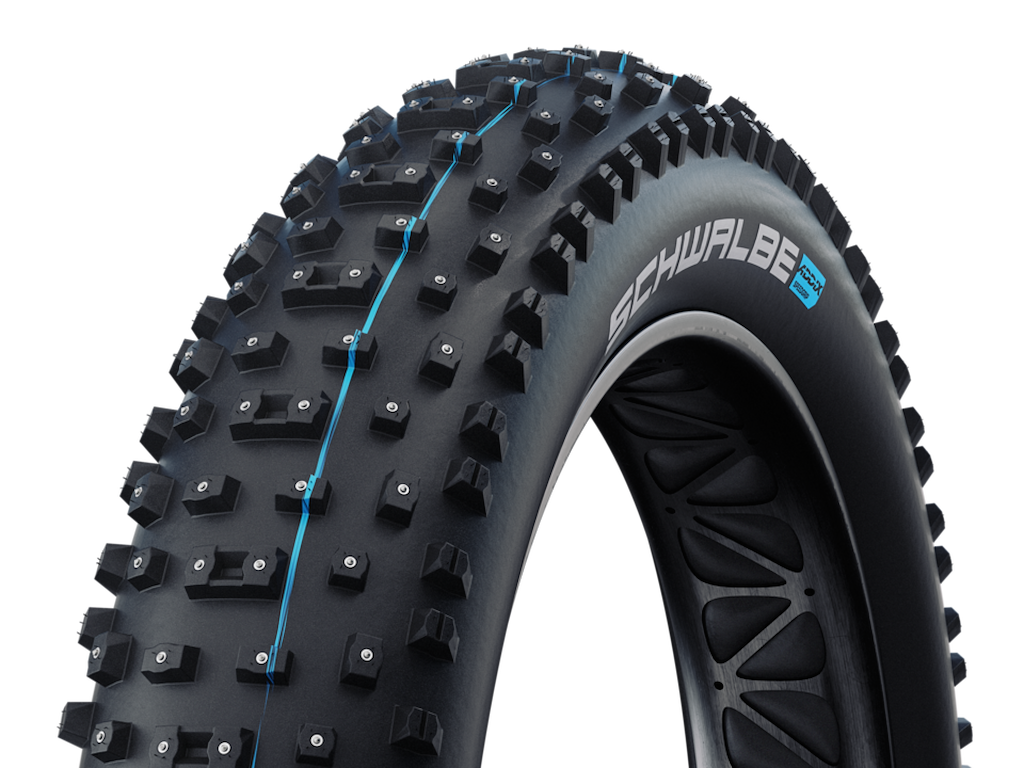Schwalbe Al Mighty TLE Pigdæk med 320 pigge 26x4,80 (120-559) - Sort