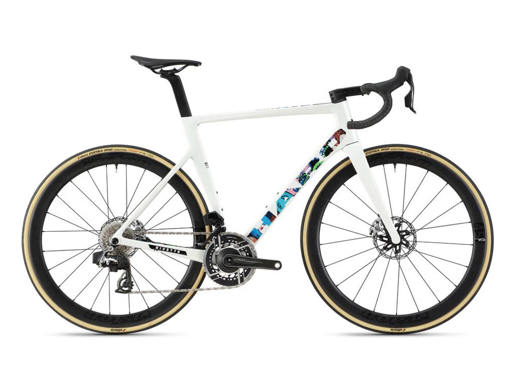 Haro Rivette Carbon EP Edition Racercykel Pearl White/Street Art