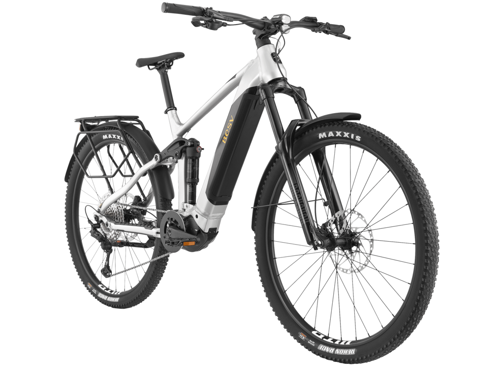 BESV TRS Urban Hybrid SUV 1.1 Full Suspension 12 gear 720Wh Silver Gloss