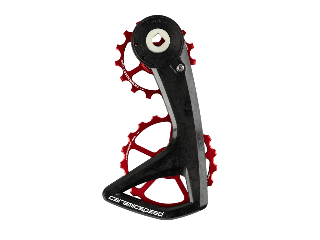 CeramicSpeed OSPW RS 5-Spoke for Sram Force E1 og Rival E1 Rød
