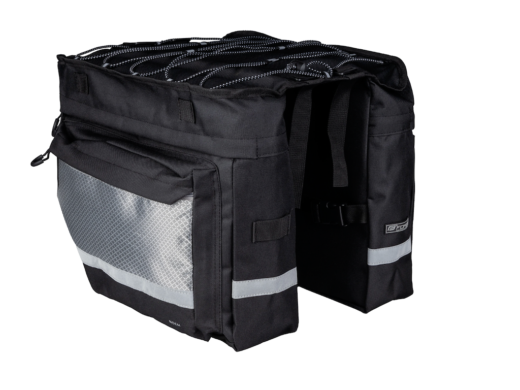 FORCE Noem Taske til Bagagebære - 2x10 Liter - Sort