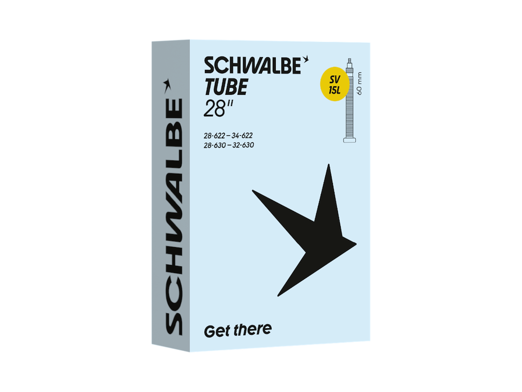 Schwalbe slange 700 x 28-34c med 60mm lang Racerventil SV15L