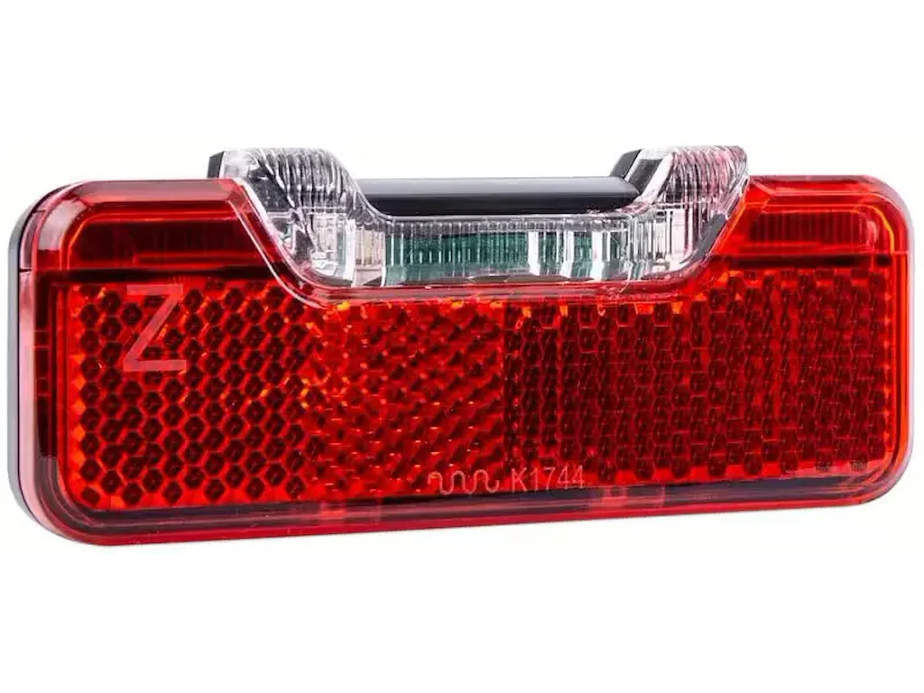 CONTEC TL-135 - Baglygte - LED - Navdynamo - StVZO - Sort/Rød