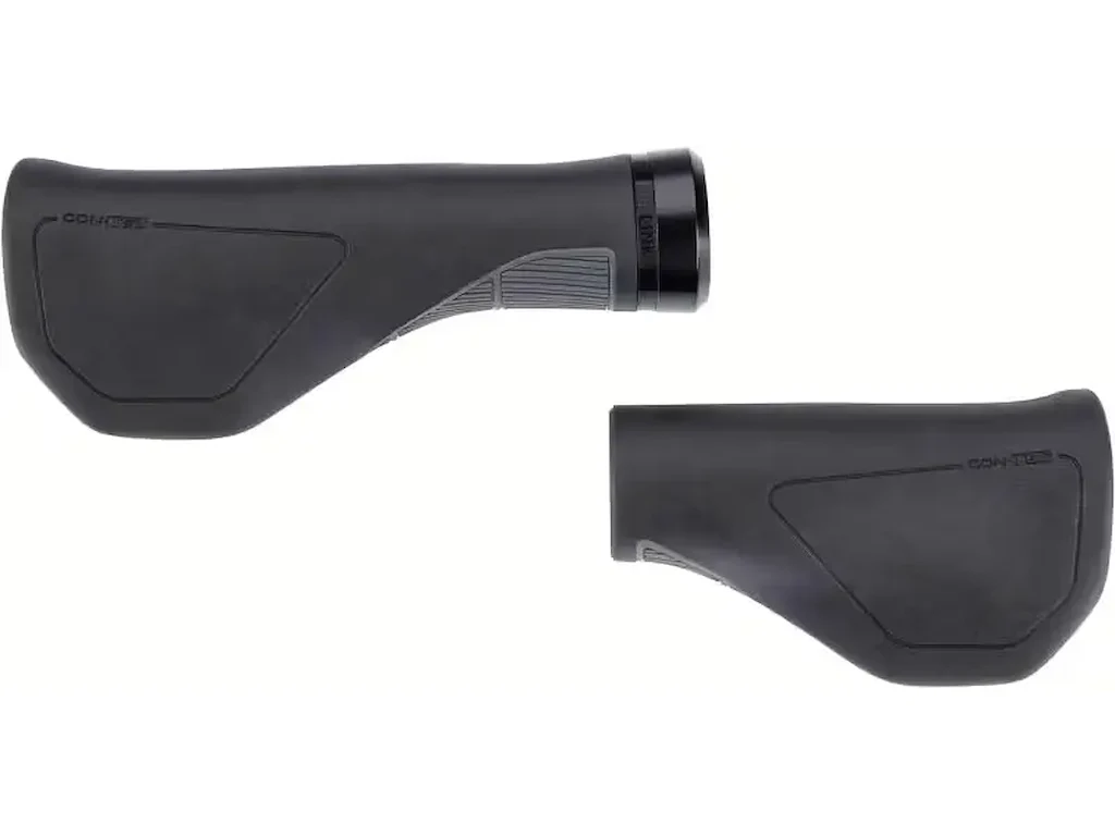 CONTEC MERGE City Ergo - Håndtag - 96 mm / 140 mm - Par - Sort/Grå