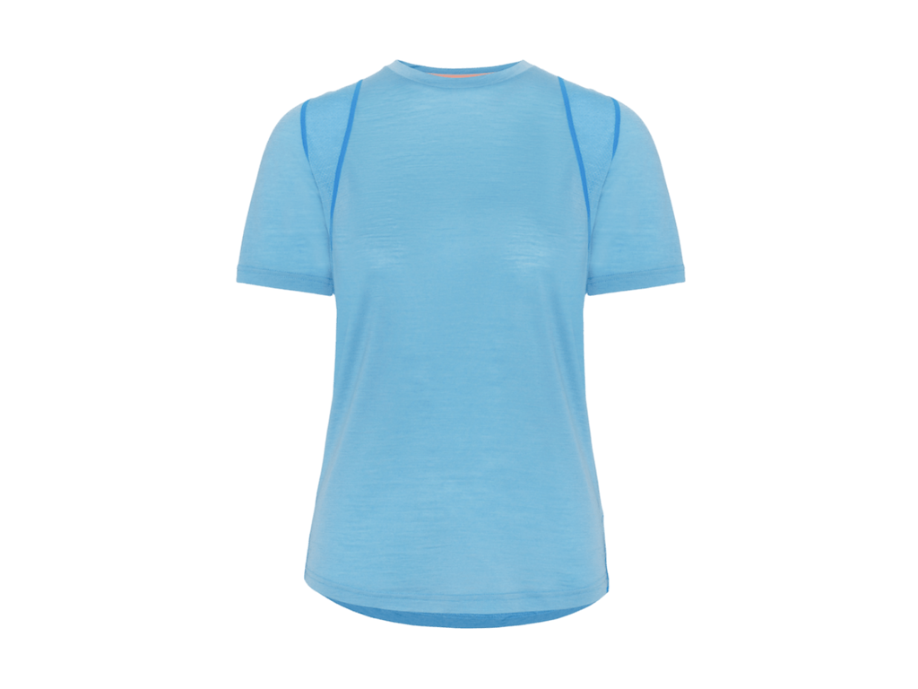 Kari Traa Embla Wool Tee - T-Shirt - Blå - Str. M