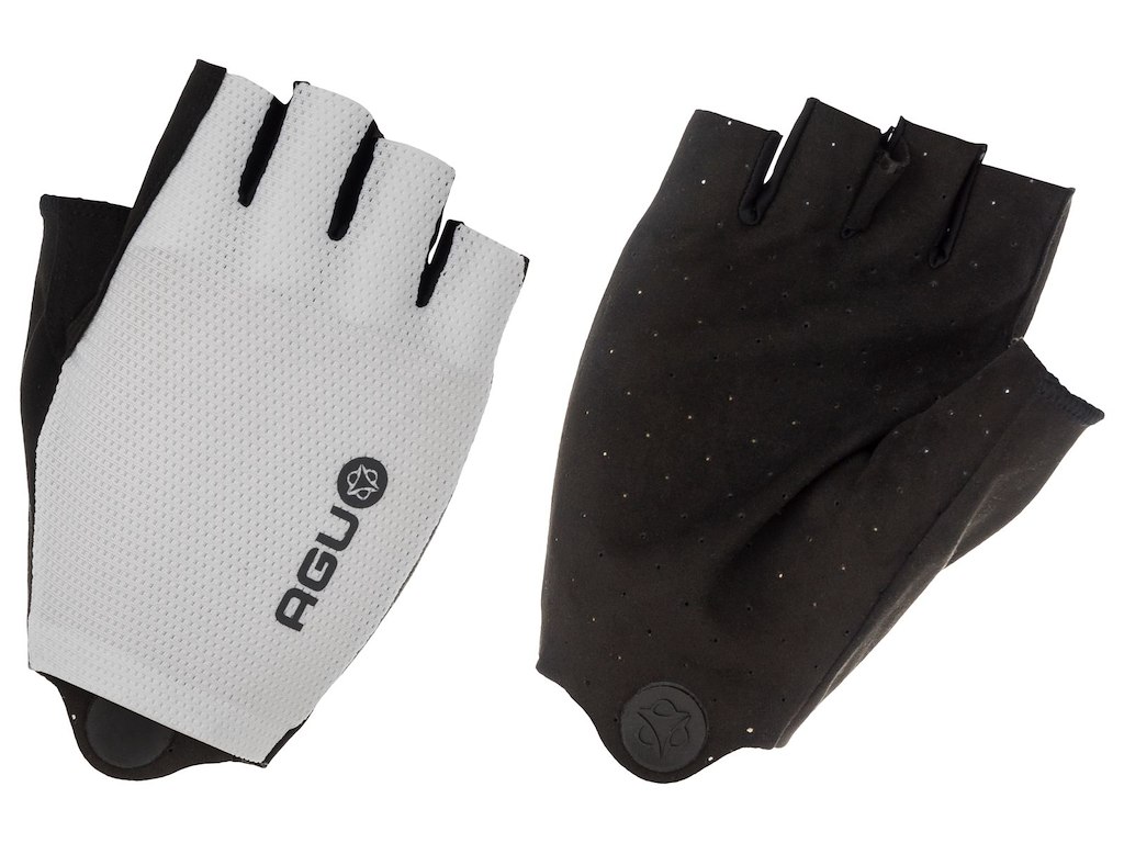 AGU High Summer Gloves - Cykelhandsker - Korte fingre - Hvid - Str. XS