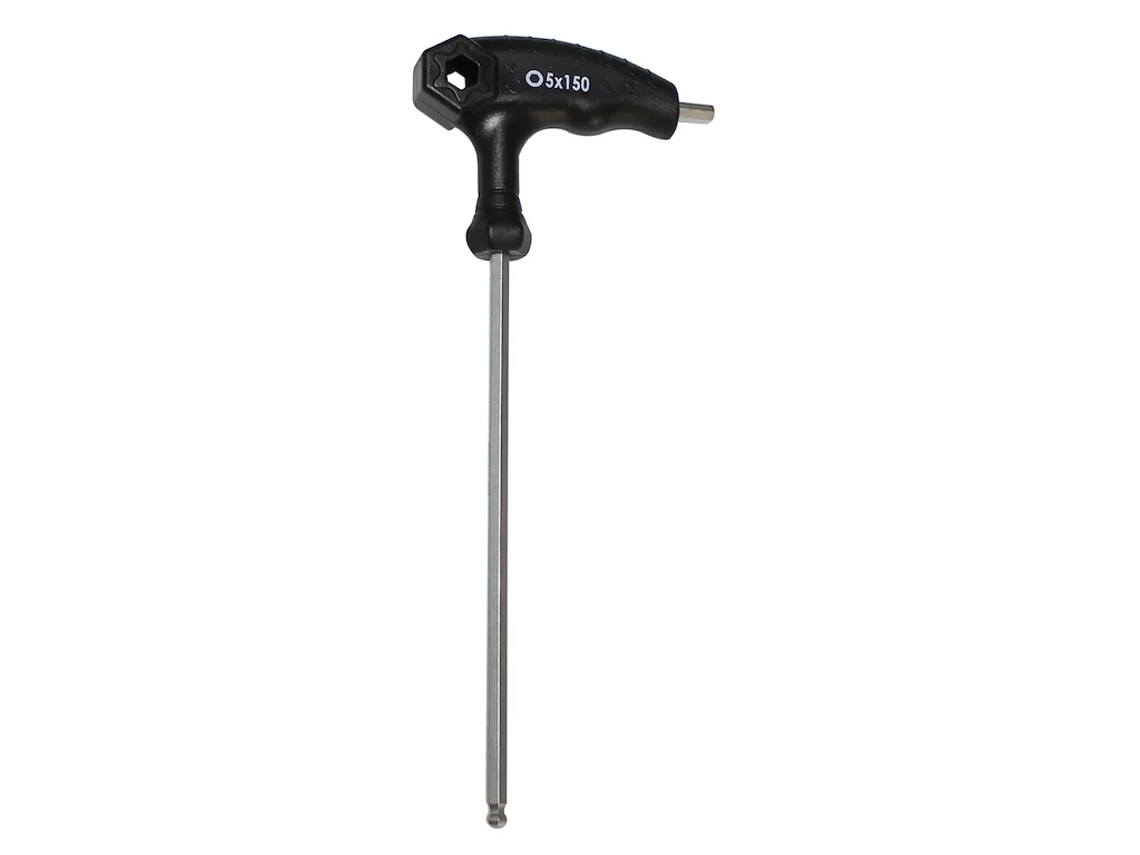 FORCE T-handle Unkrako nøgle med kugle og lige ender 5mm