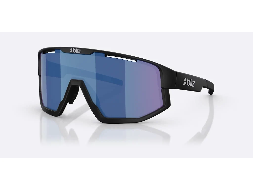 Bliz Fusion Small - Cykelbriller - Matsort/Nano Optics Photochromic Brown w Blue Multi