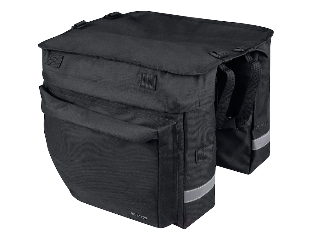 FORCE Noem Bud Taske til Bagagebære - 2x10 Liter - Sort