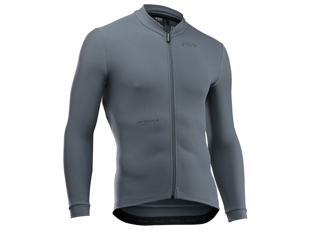 Northwave Extreme Thermal Cykeltrøje med lange ærmer - Herre - Shark Grå - Str. - L