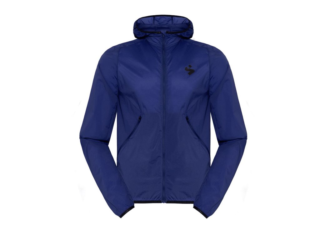 Sweet Protection Hunter Hooded Wind Jacket - Cykeljakke - Blue Depths - Herre - XS