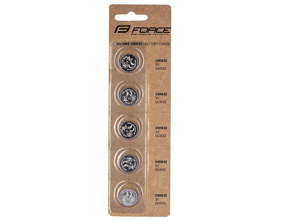 FORCE CR1632 batterier 5 pak