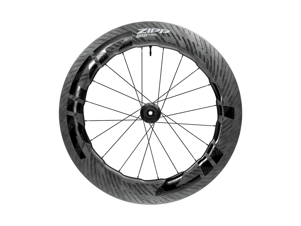 ZIPP 858 NSW 700c baghjul Shimano body - 12x142mm E-Thru - Disc centerlock