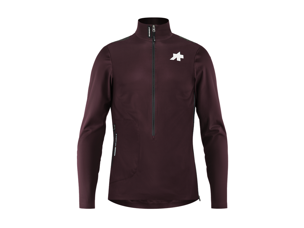 Assos TACTICA Rain Jacket T5 - Cykeljakke - Unisex - Mulberry Brown - Str. 2XS