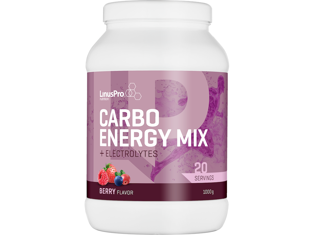 LinusPro Carbo Energi Mix - Bær - 1000g