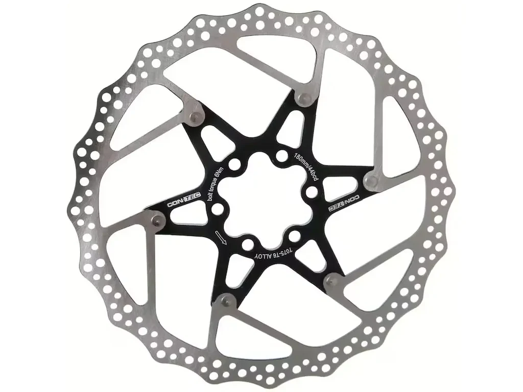 CONTEC CDR-HD 1 - Bremseskive - 180 mm - 1.4 mm - 6 Bolt - Sølv