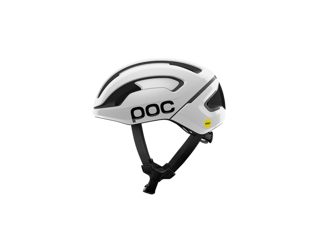 POC Omne Air MIPS - Cykelhjelm - Hydrogen White/Uranium Black Matt w. Logo - Str. L/56-61cm