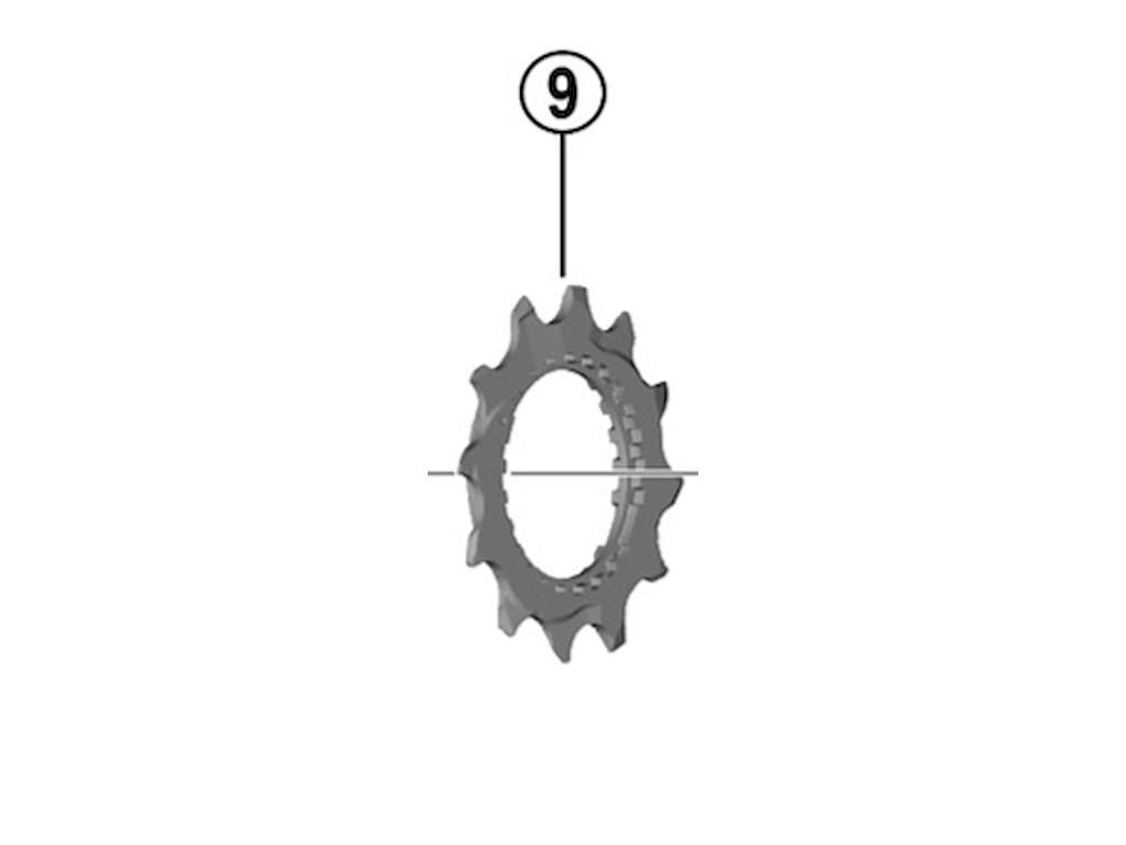 Shimano XTR M9200 klinge 12T 12 speed
