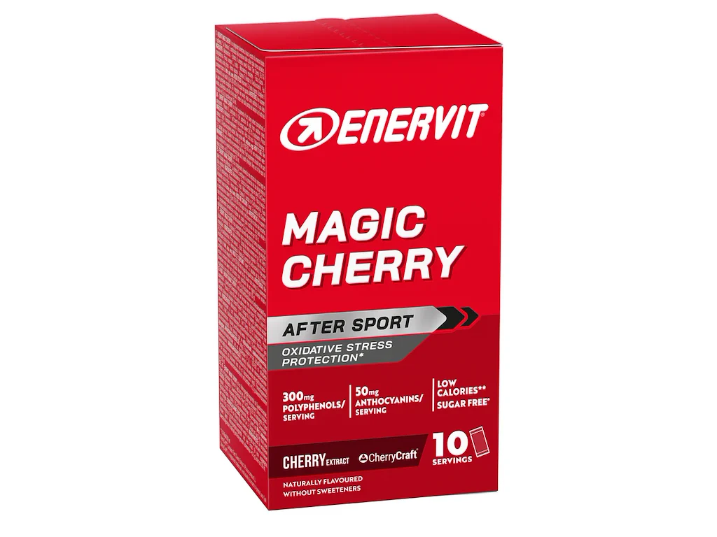 Enervit Sport Magic Tart - Restitutionsdrik - Kirsebær - 10x 9 gram