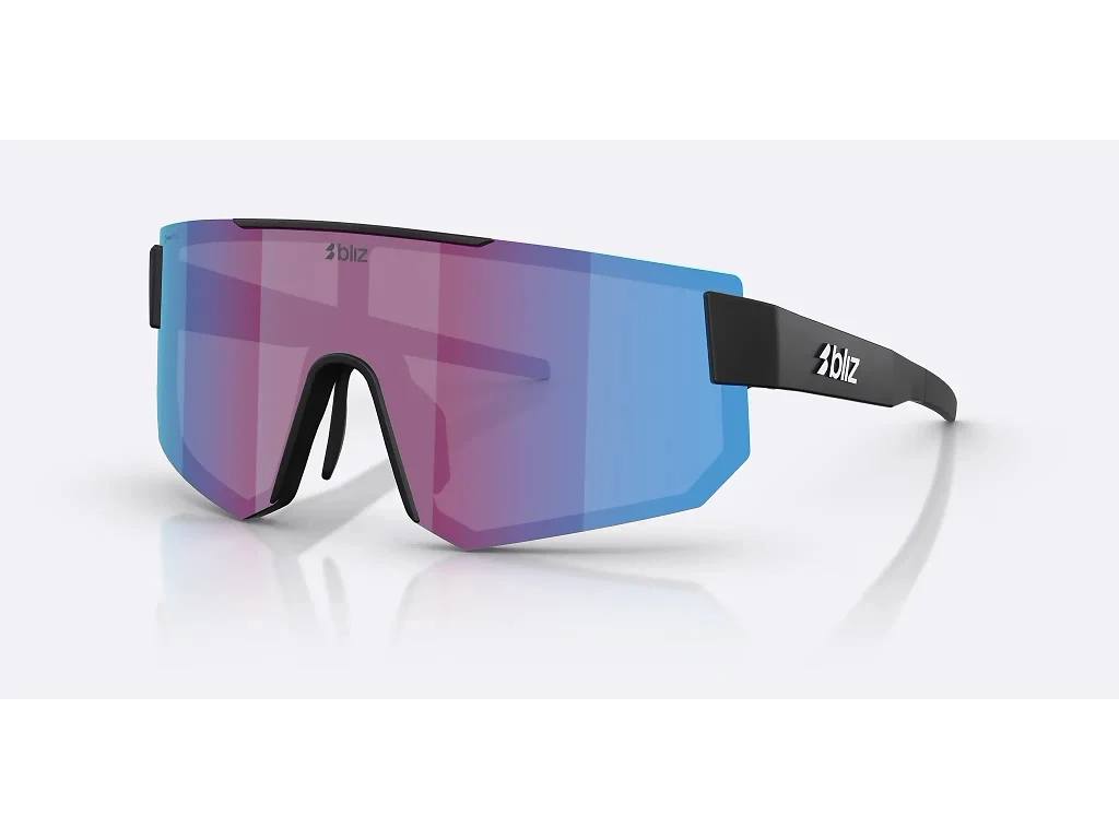 Bliz P005 XX-Large cykelbriller matsort/nano optics violet/blue multi