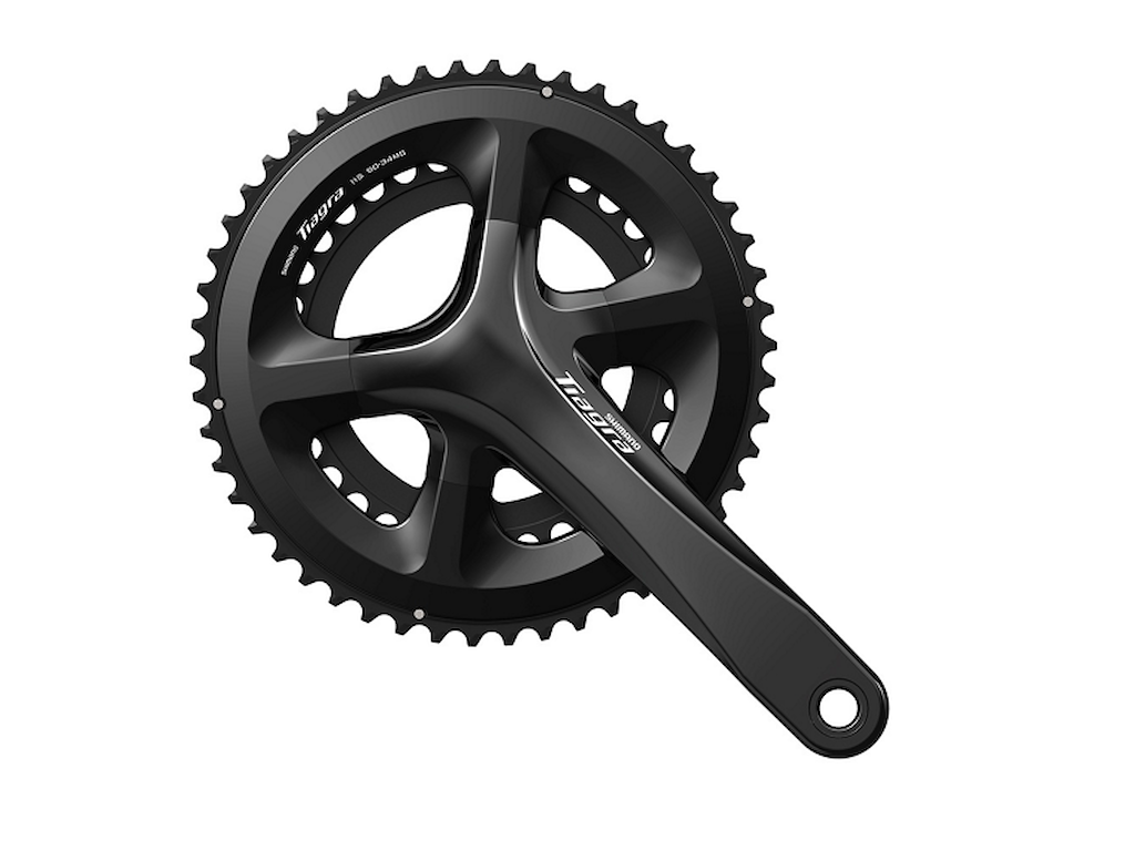 Shimano Tiagra R4000 kranksæt dobbelt 50/34 tands 172,5mm pedalarme