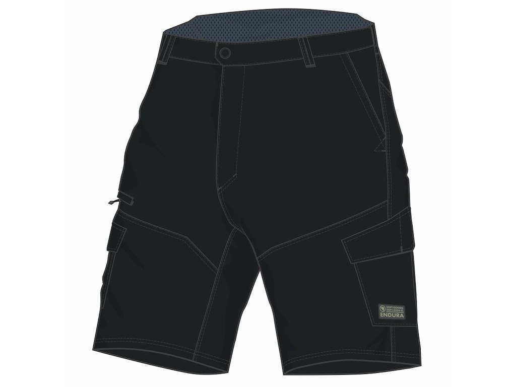 Endura Loop Cargo Shorts - Cykelshorts - Herre - Sort - Str. L