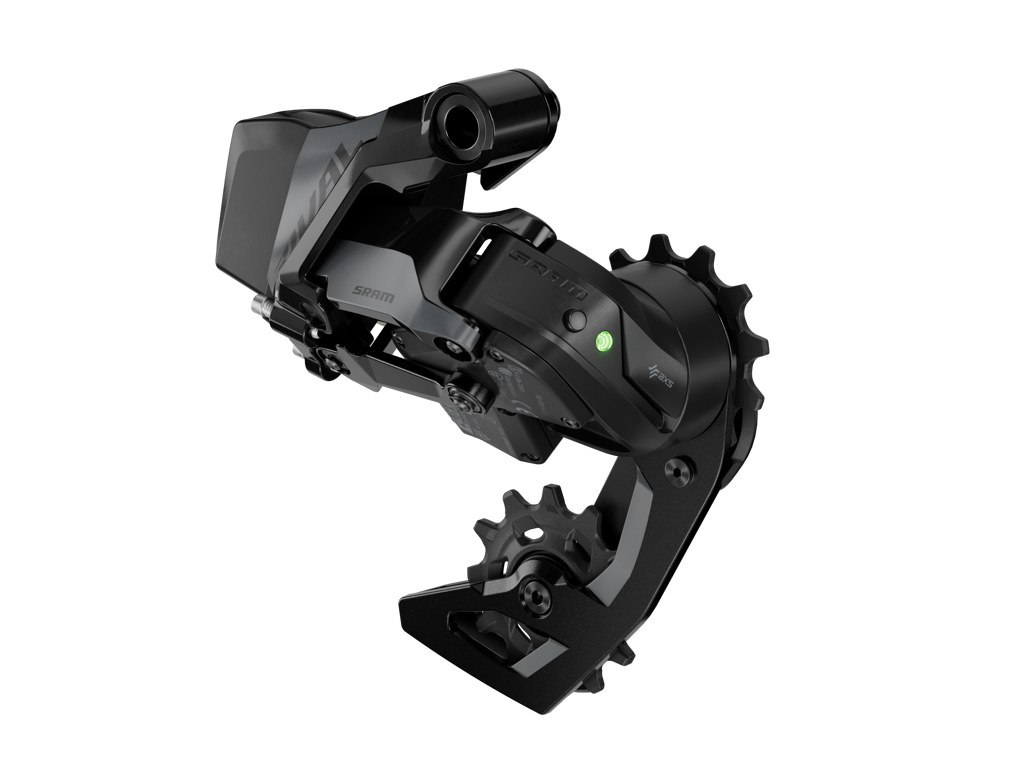 SRAM Rival AXS E1 bagskifter 12 speed medium sort/grå