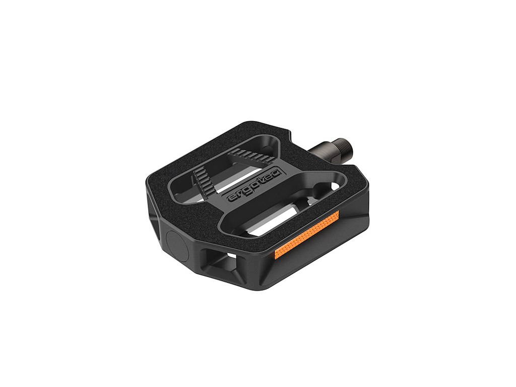 Ergotec EP-T Citybike Pedaler trædeflade 105x94mm - Sort