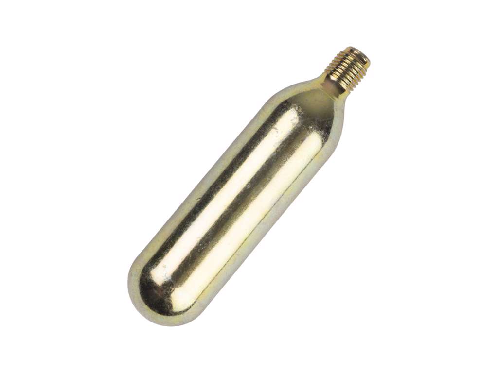 Pathtaker - CO2 Patron - 16 gram - Med gevind - Til co2 cykelpumpe - Blank