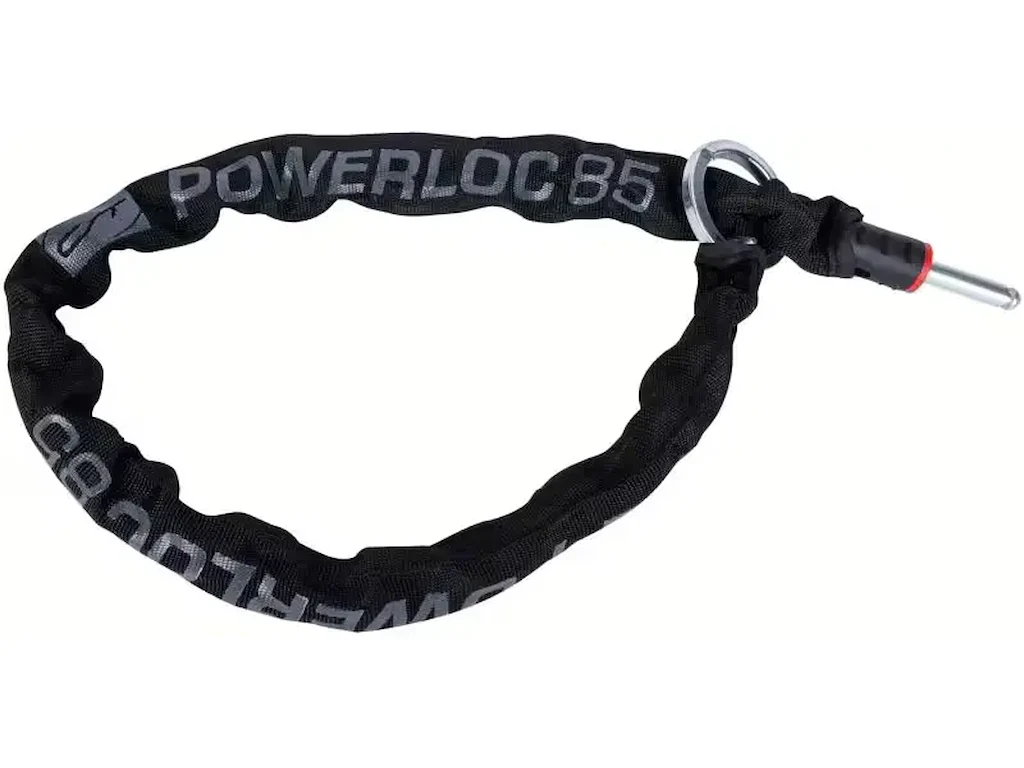 CONTEC PowerLoc - Plug-in kæde - 6 mm - 85 cm - Sort