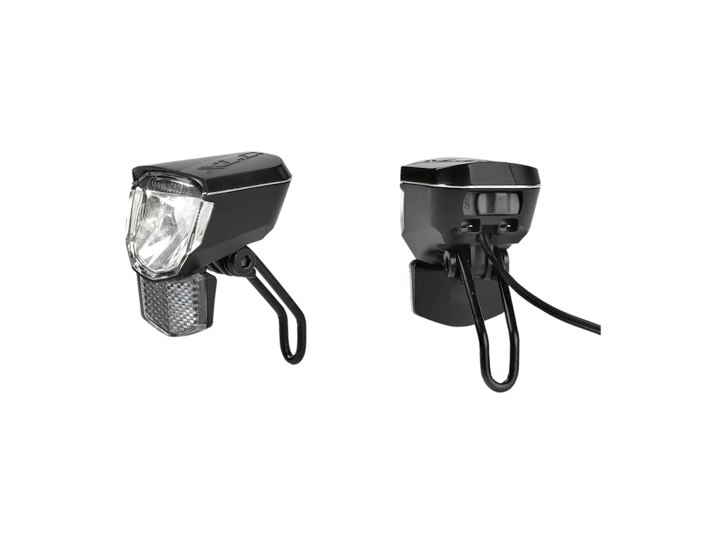 XLC Forlygte Dynamo CL-D07 Sirius D20 med LED 20 LUX og refleks