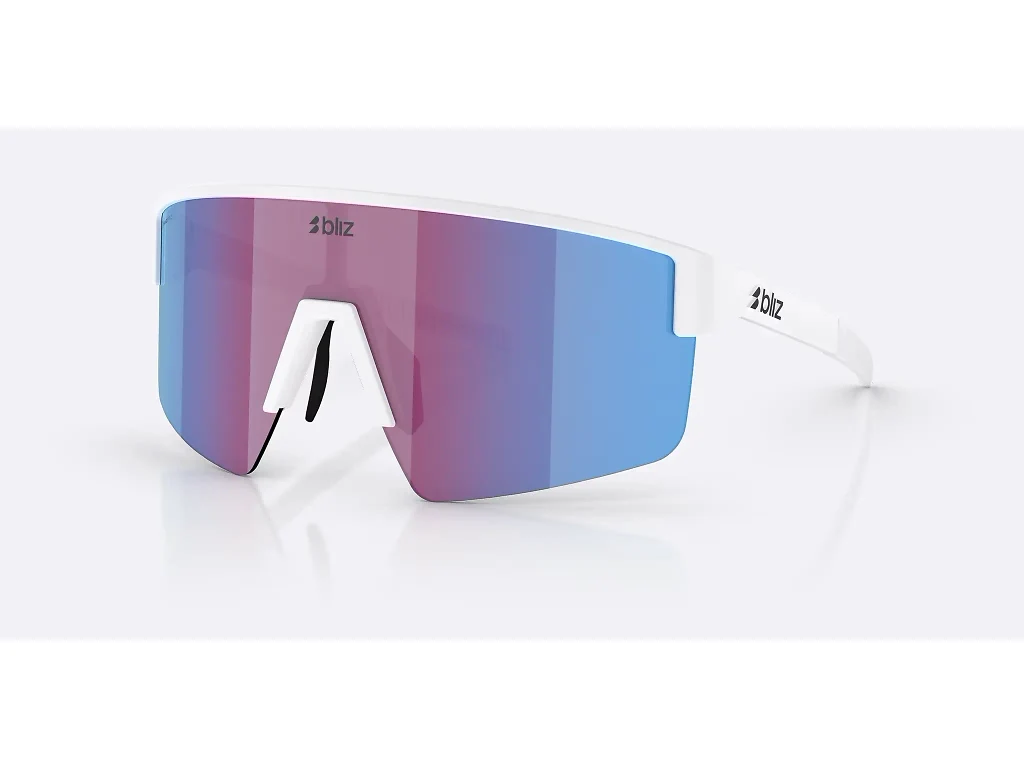 Bliz P004 Medium cykelbriller mathvid/nano optics nordic light begonia violet/blue multi