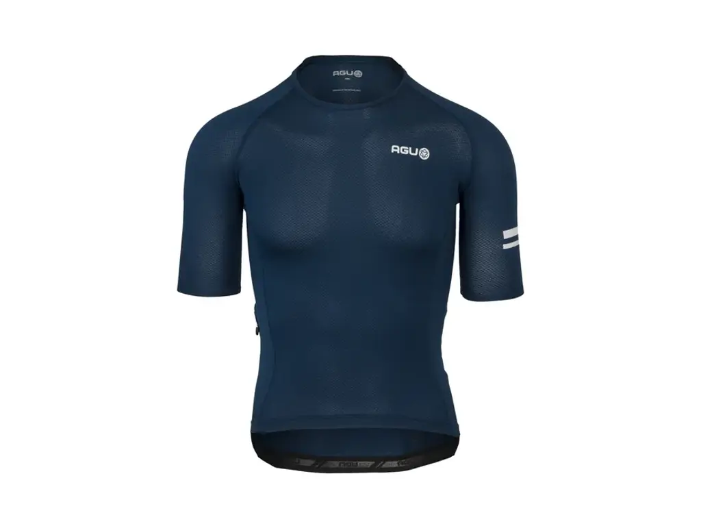 AGU Circular Breakaway - Cykeltrøje - Korte ærmer - Denim Blue - M