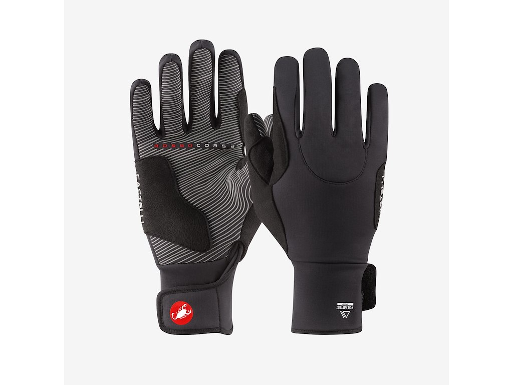 Castelli Estremo 2 Glove - Cykelhandsker - Lange fingre - Sort - Str. S